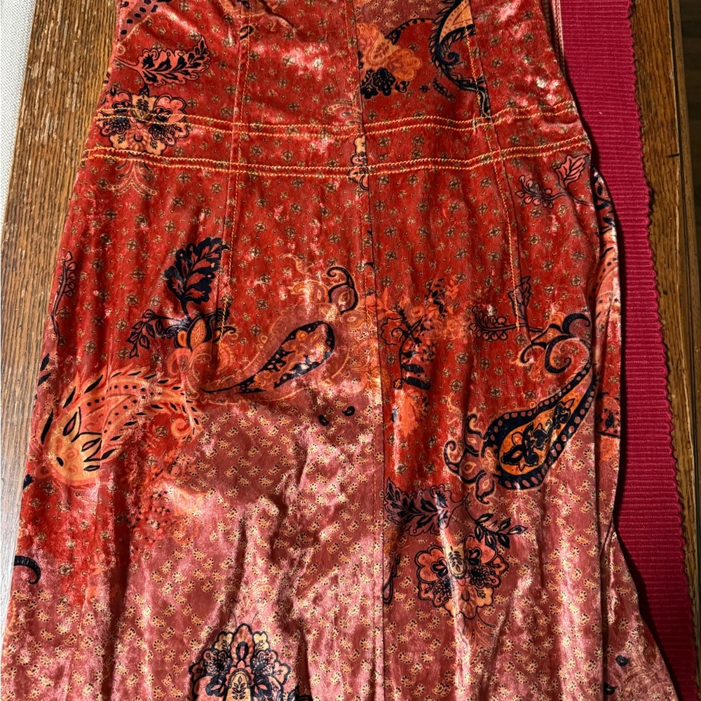 Free People Paisley Print Maxi Skirt - Picture 4 of 5